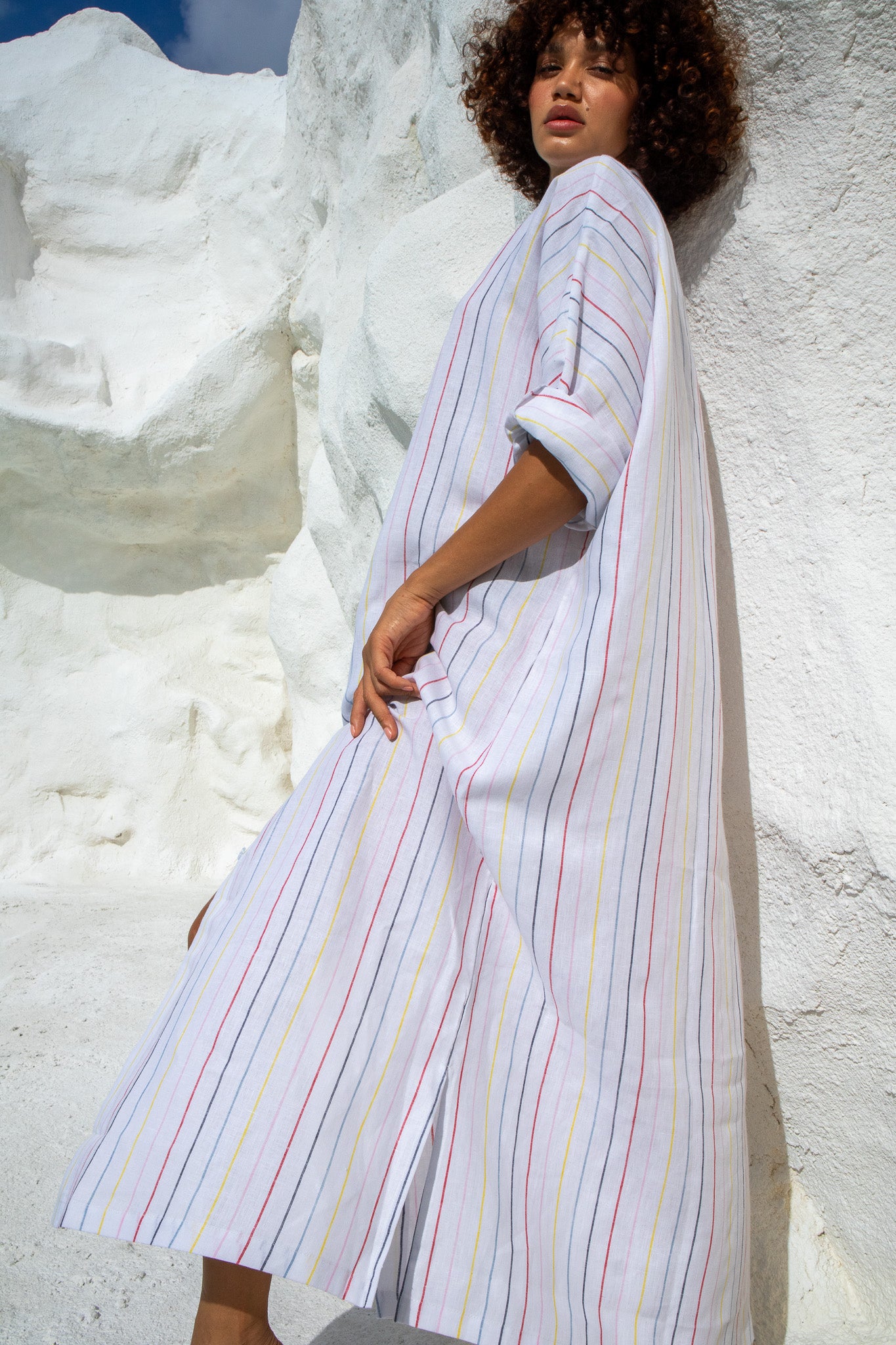 Fresh linen shirt dress, Australian made, spring Summer fashion, The boy and I