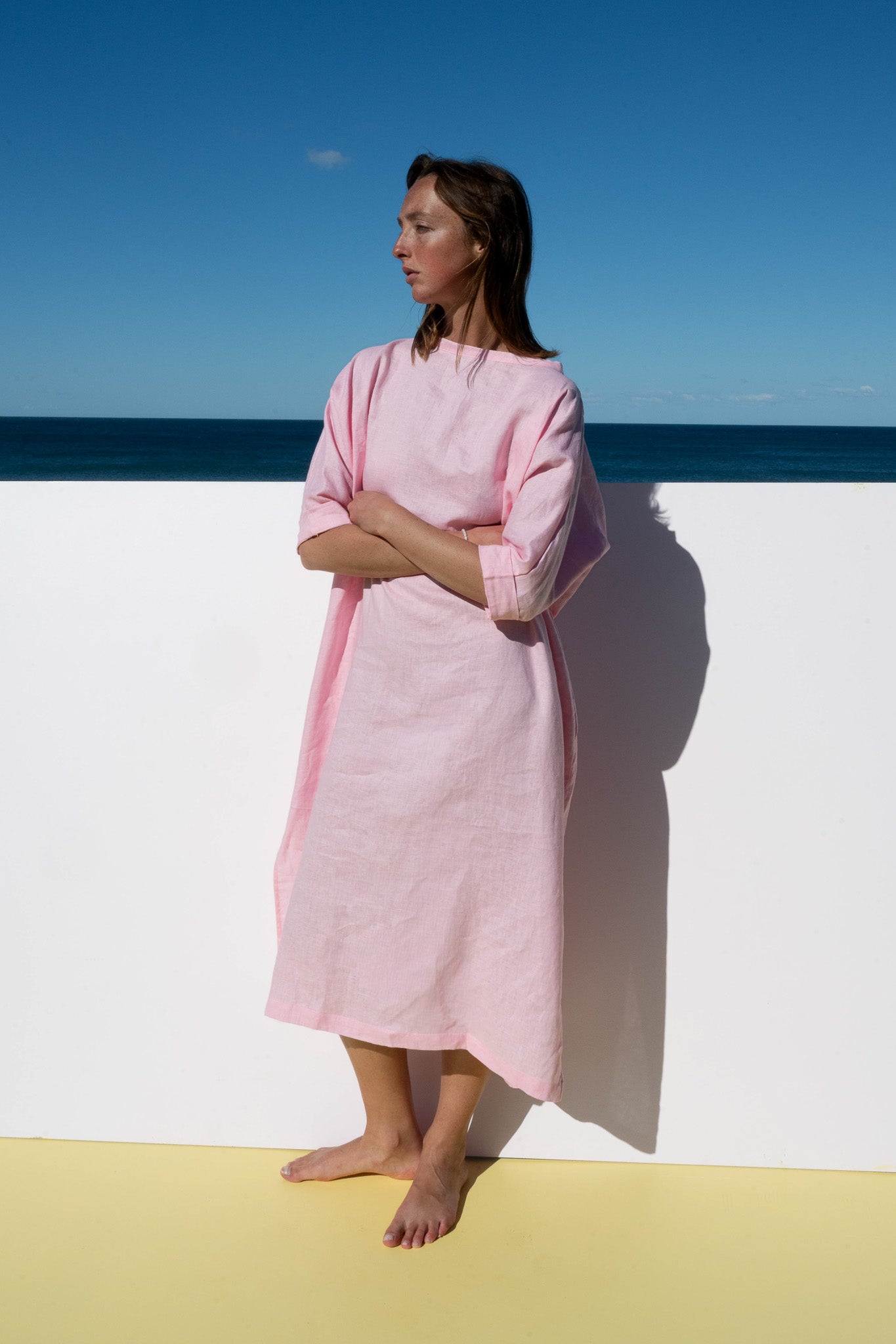 The Moments Dress - Bonbon Pink
