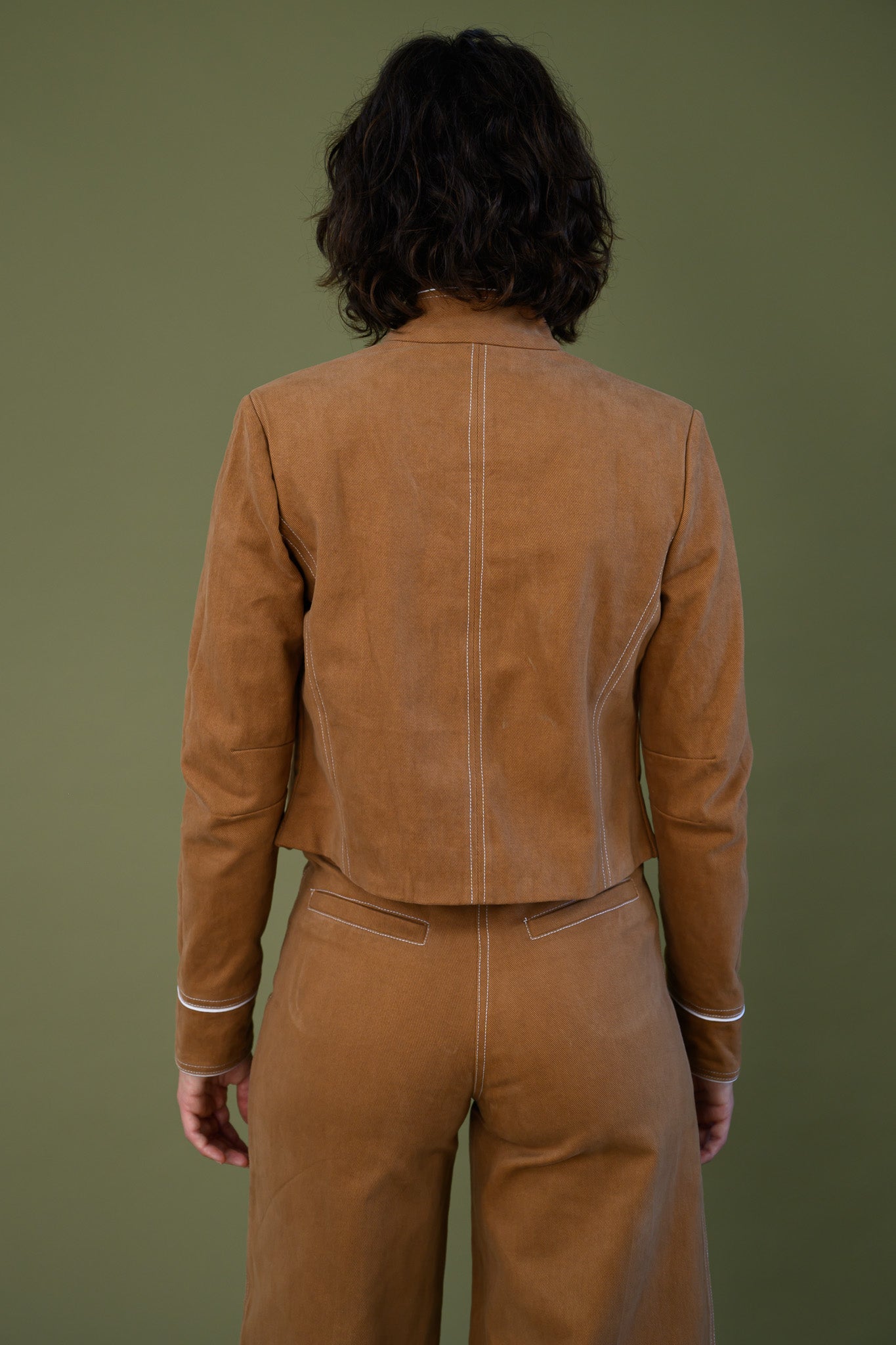 Celine Jacket - Tawny Brown