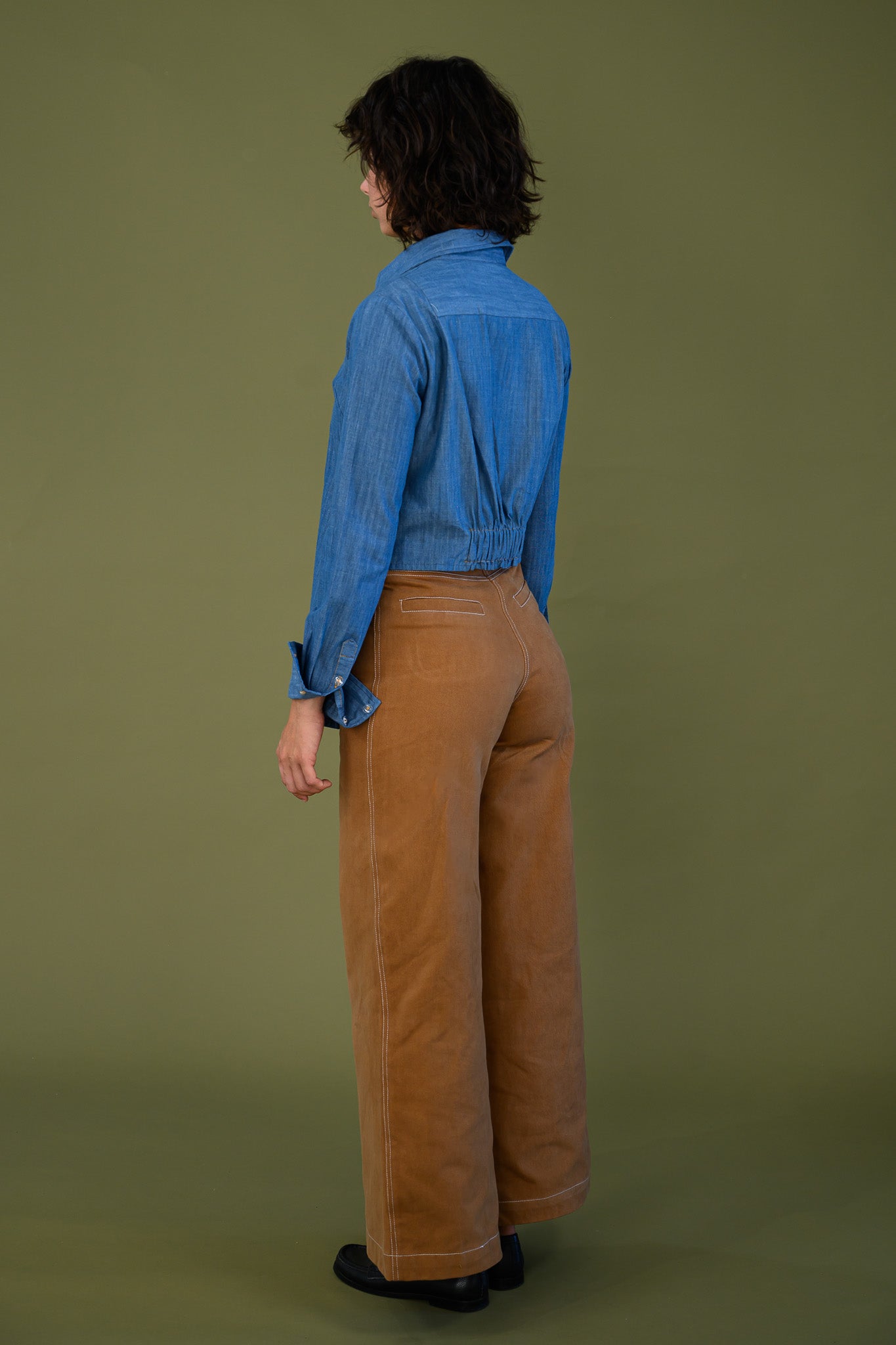 Celine Pant -Tawny Brown