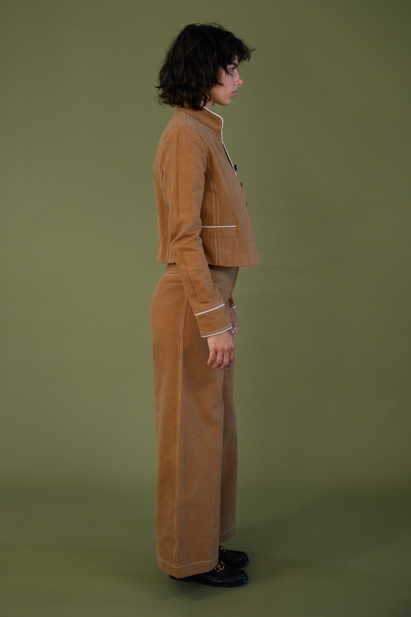 Celine Pant -Tawny Brown