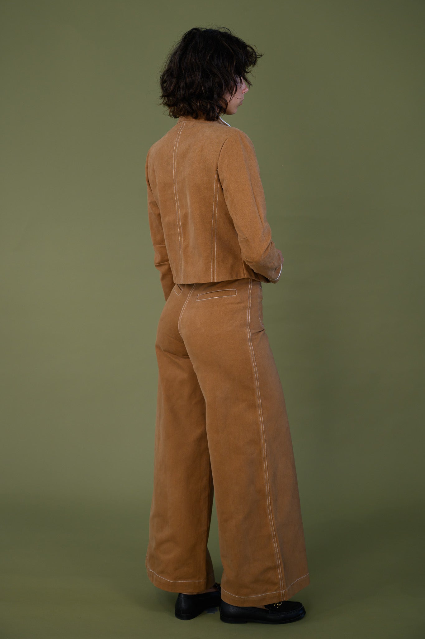 Celine Pant -Tawny Brown