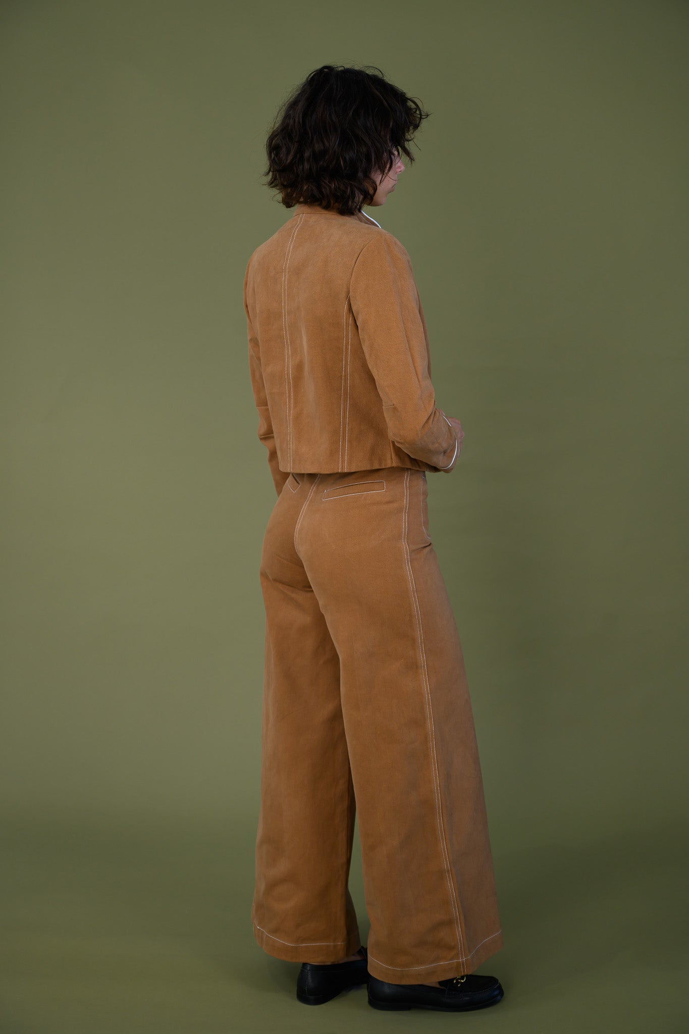 Celine Pant -Tawny Brown
