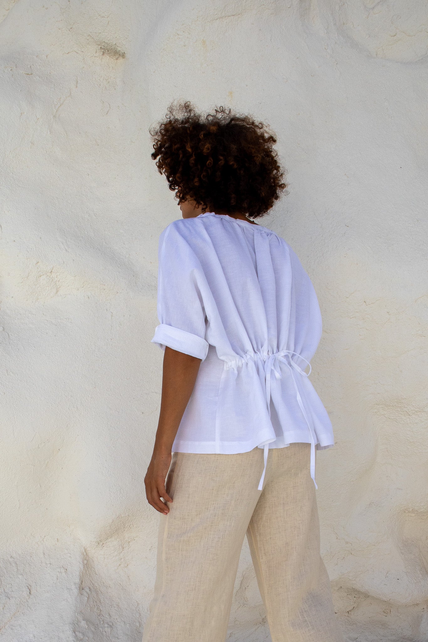 Moments Blouse-White