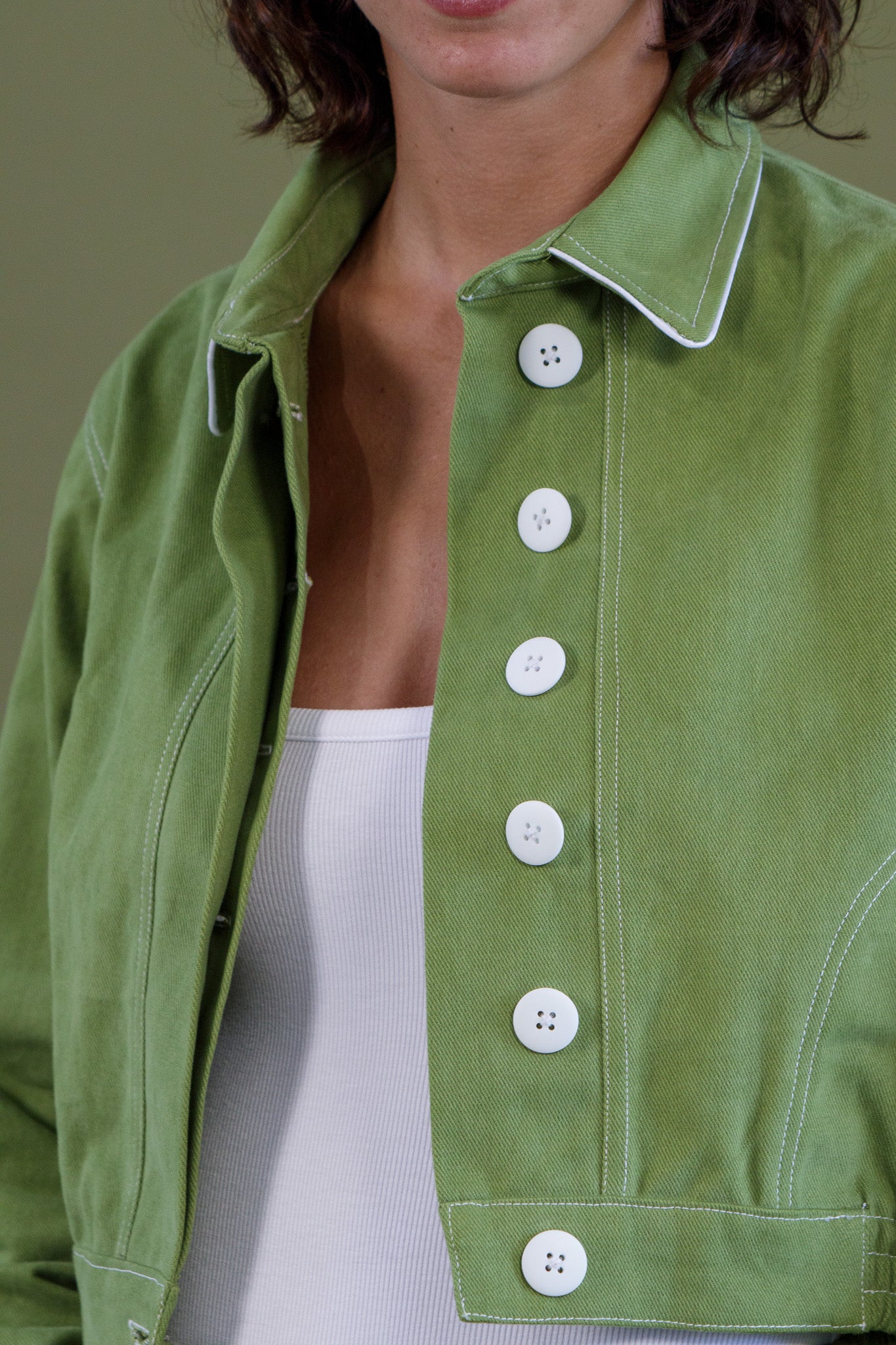 Mon Petit Jacket - Field Green