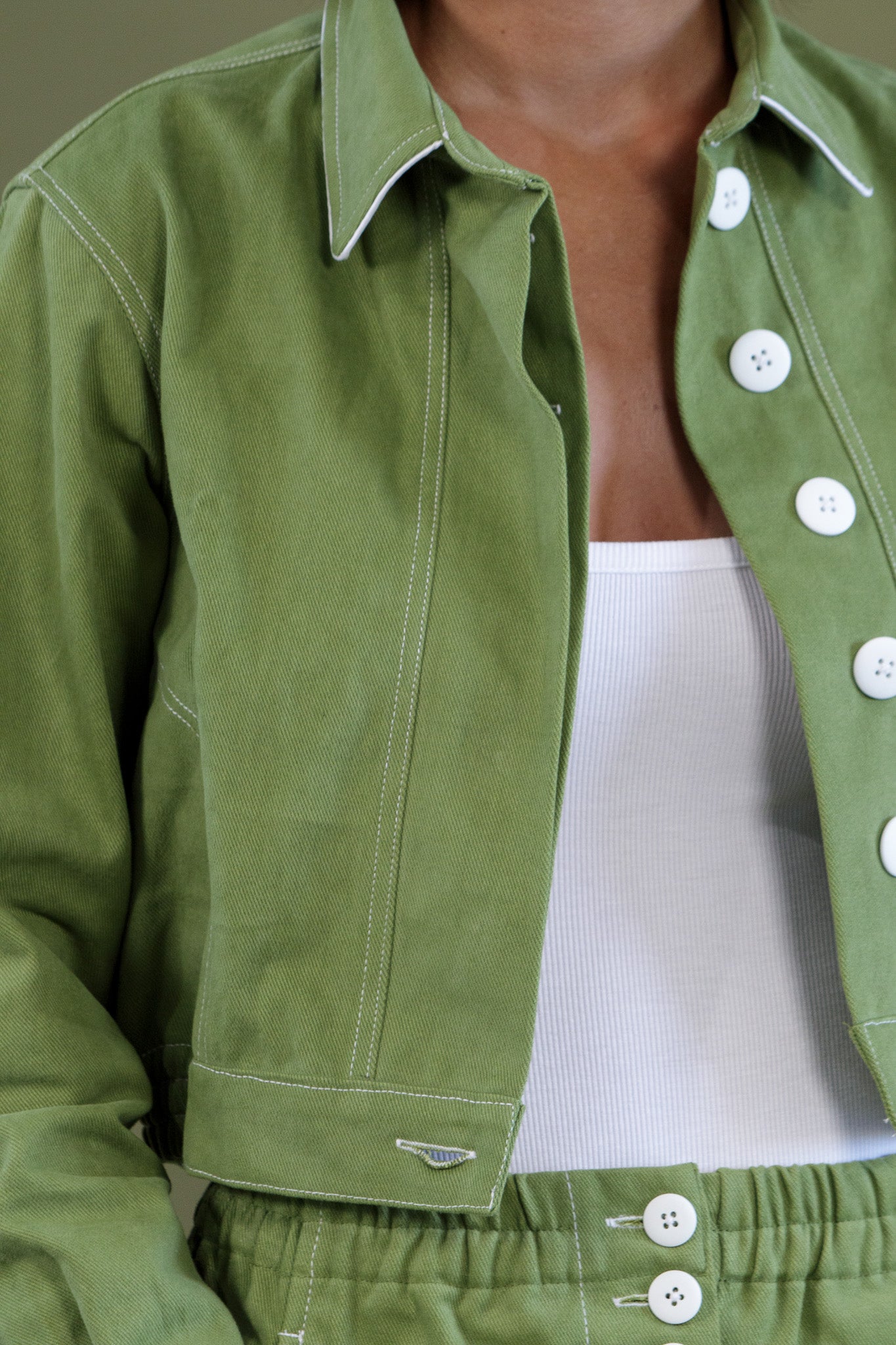 Mon Petit Jacket - Field Green