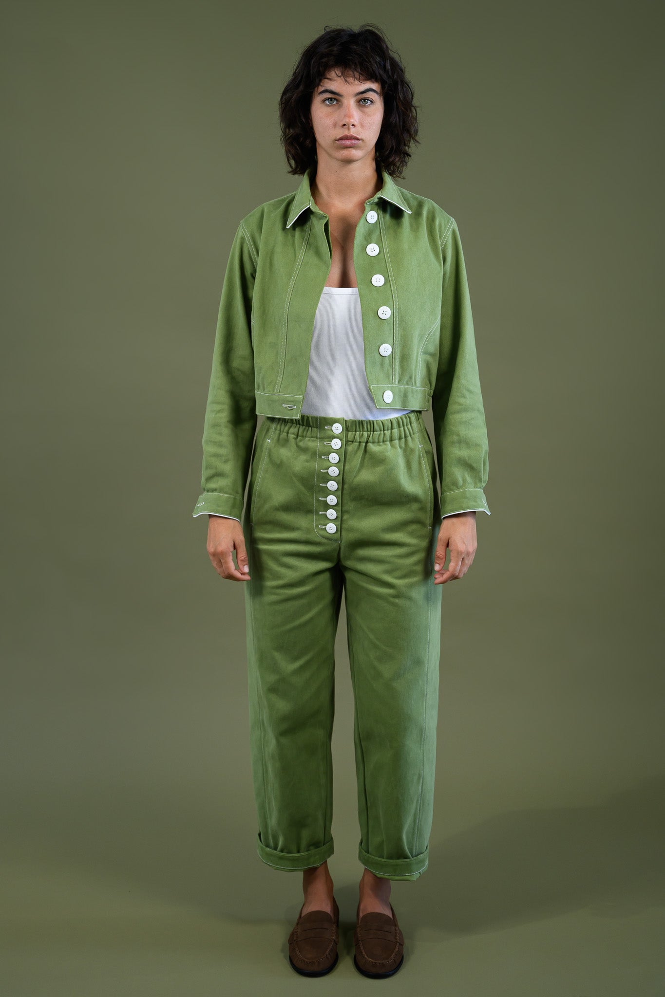 Mon Petit Jacket - Field Green