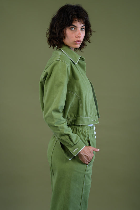 Mon Petit Jacket - Field Green
