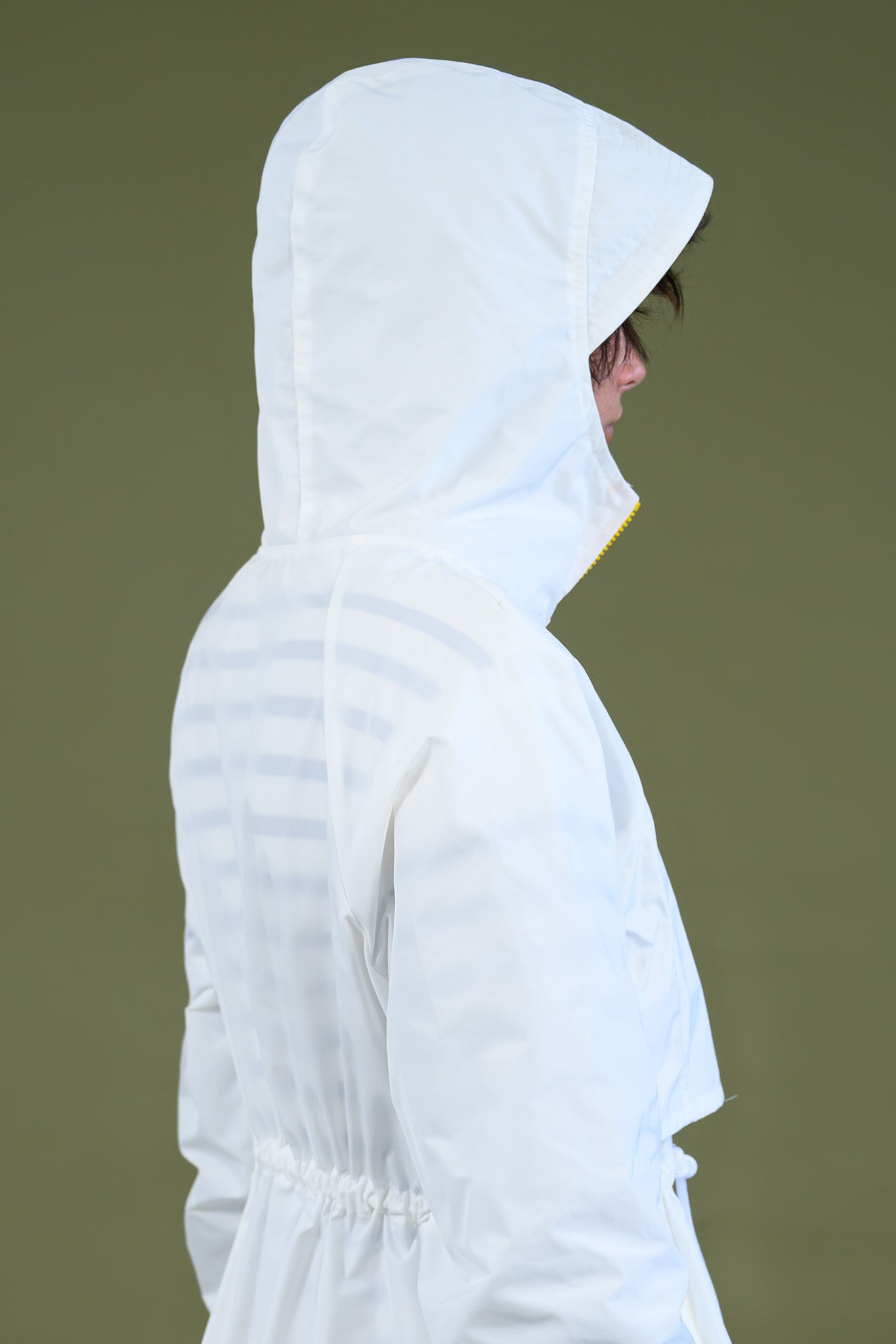 Cloud Breaker Raincoat - White