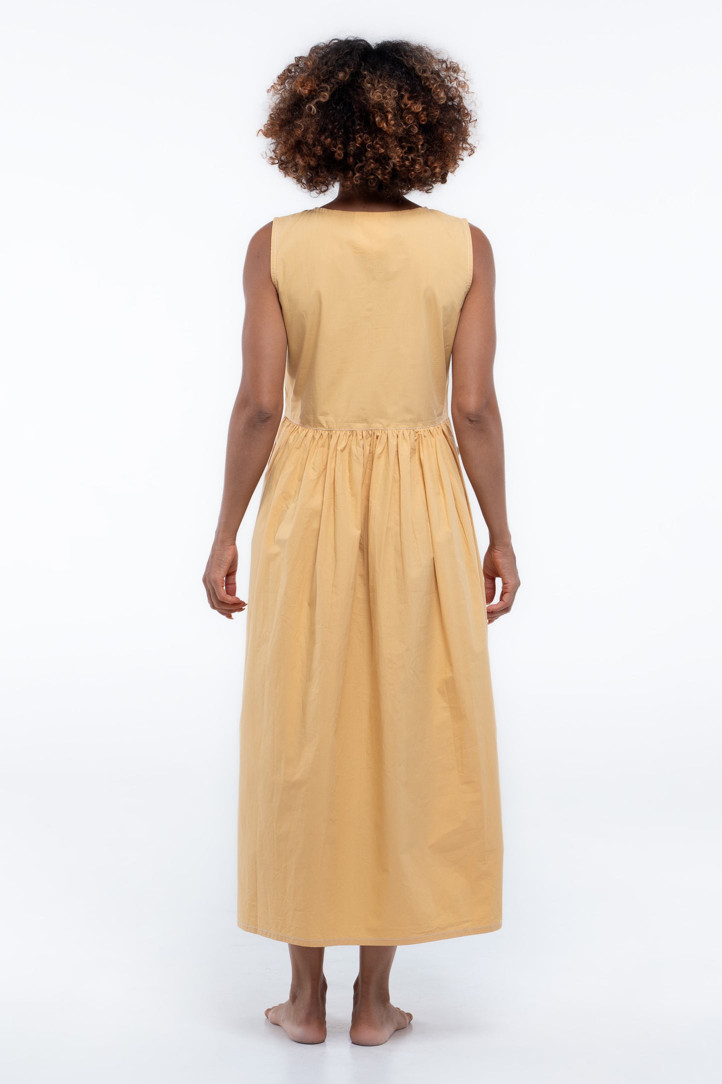 Wonka Sleeveless Dress- Mango