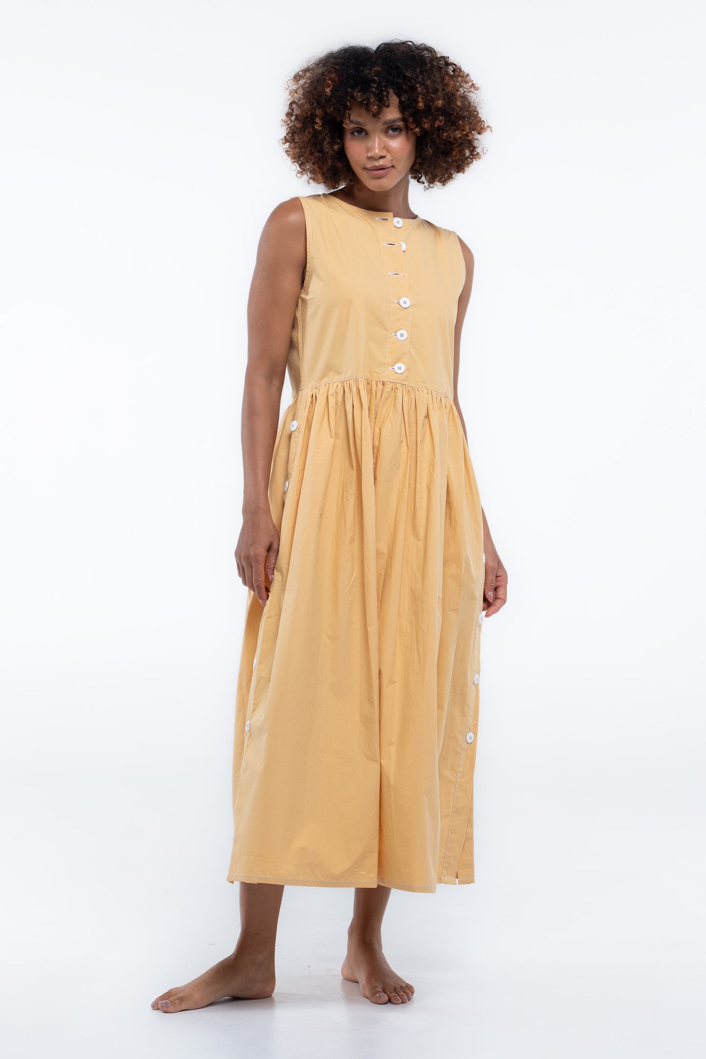 Wonka Sleeveless Dress- Mango