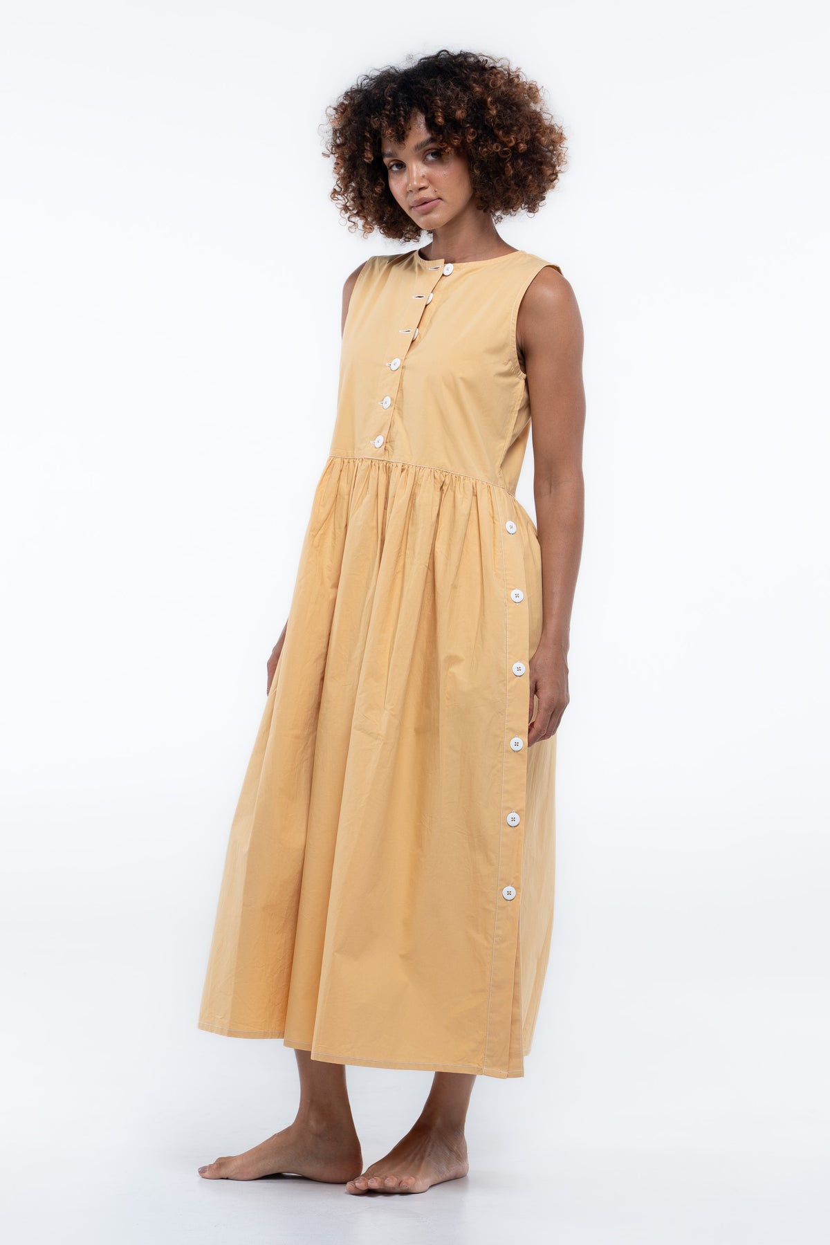 Wonka Sleeveless Dress- Mango