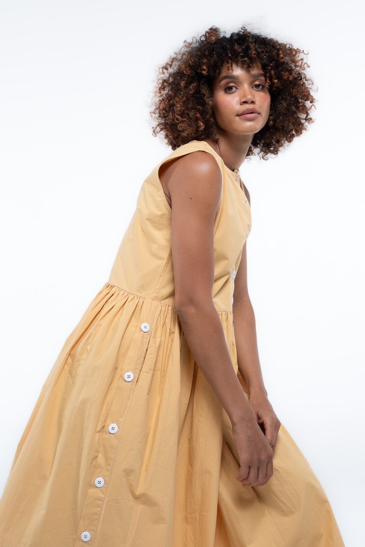 Wonka Sleeveless Dress- Mango