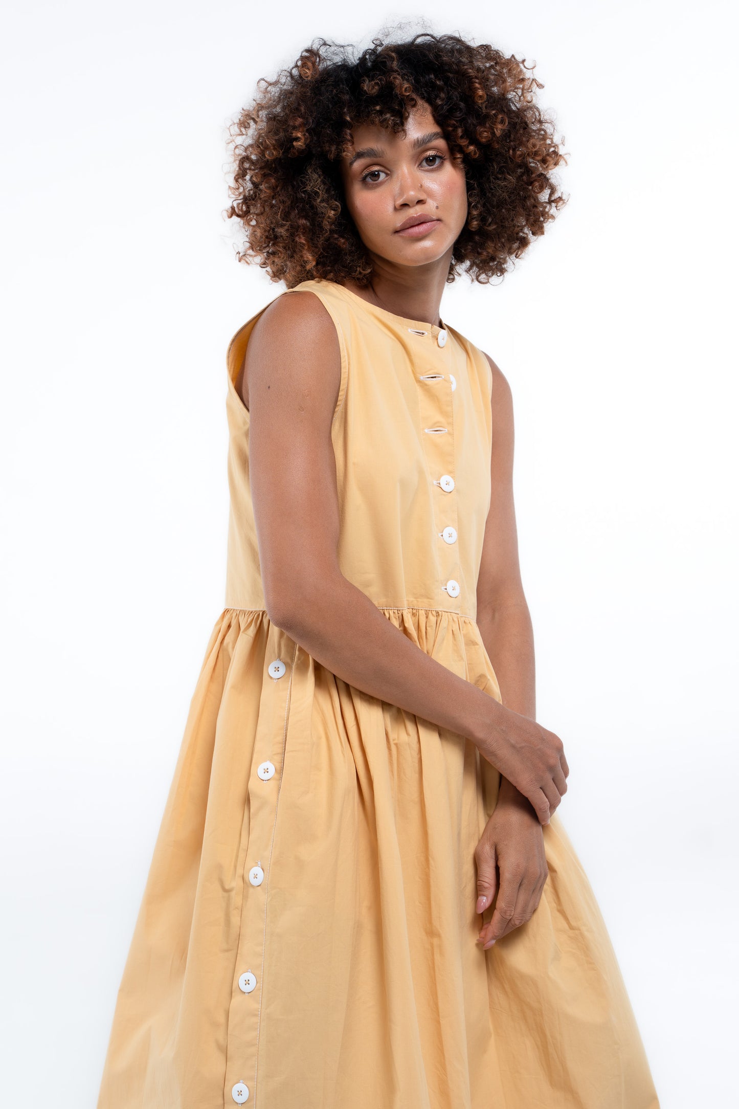 Wonka Sleeveless Dress- Mango