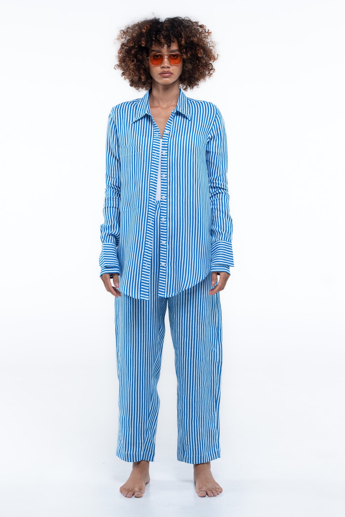 Port side Shirt - Sailor blue stripe