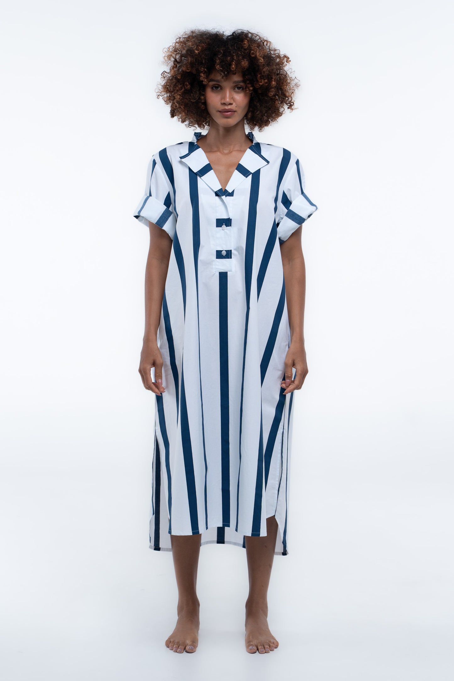 Cabana Dress - Nautical Navy