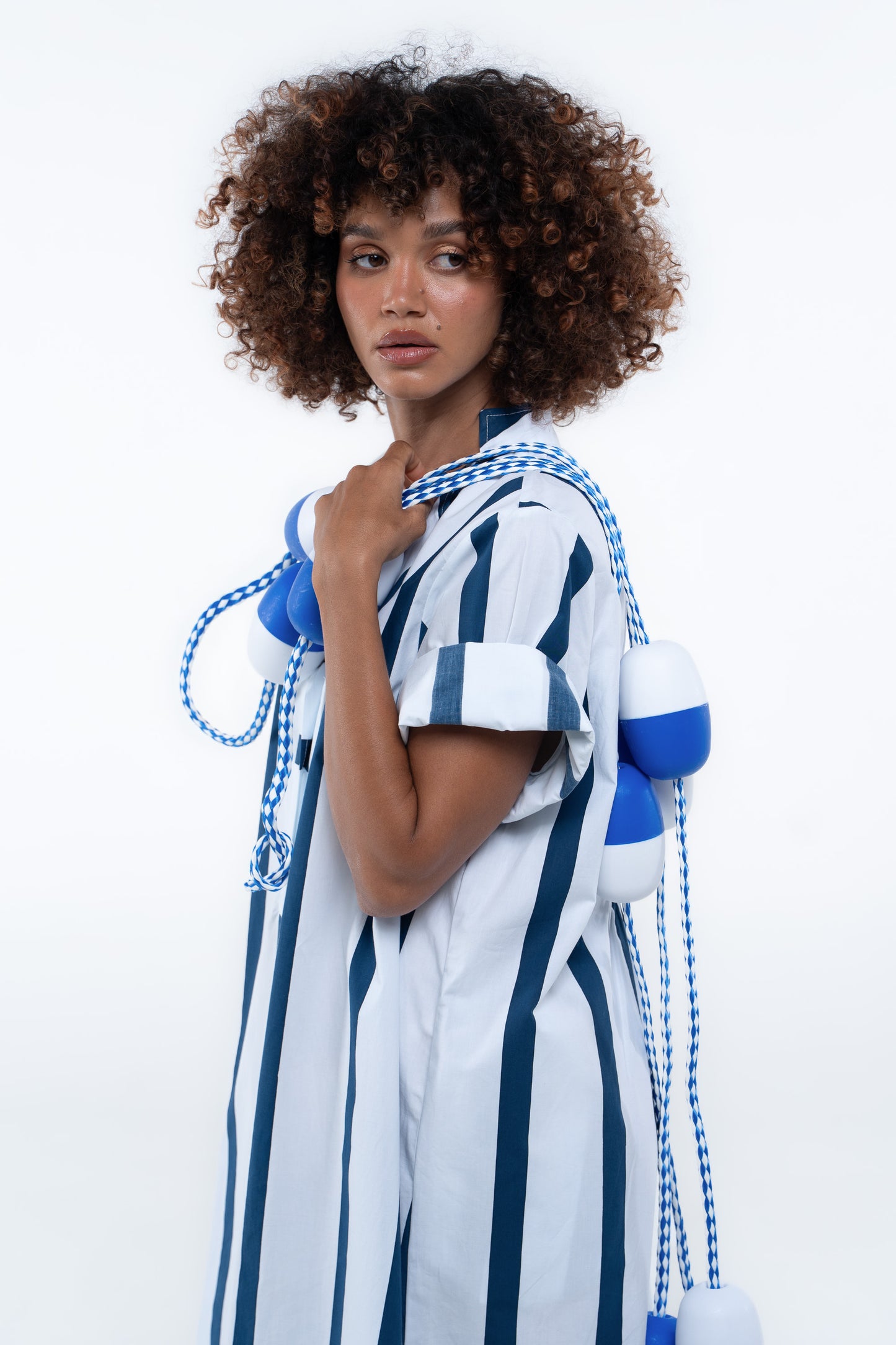 Cabana Dress - Nautical Navy