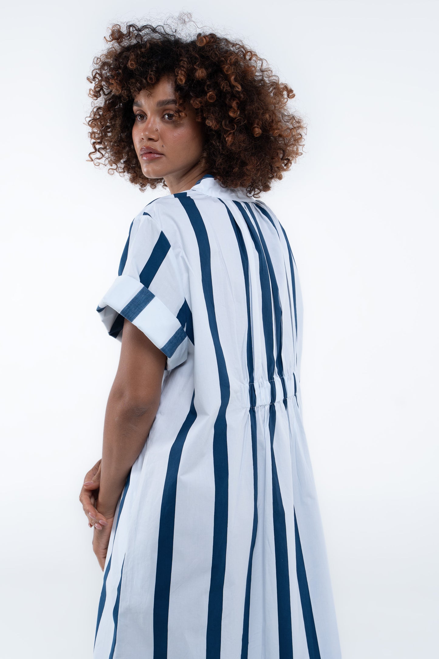 Cabana Dress - Nautical Navy
