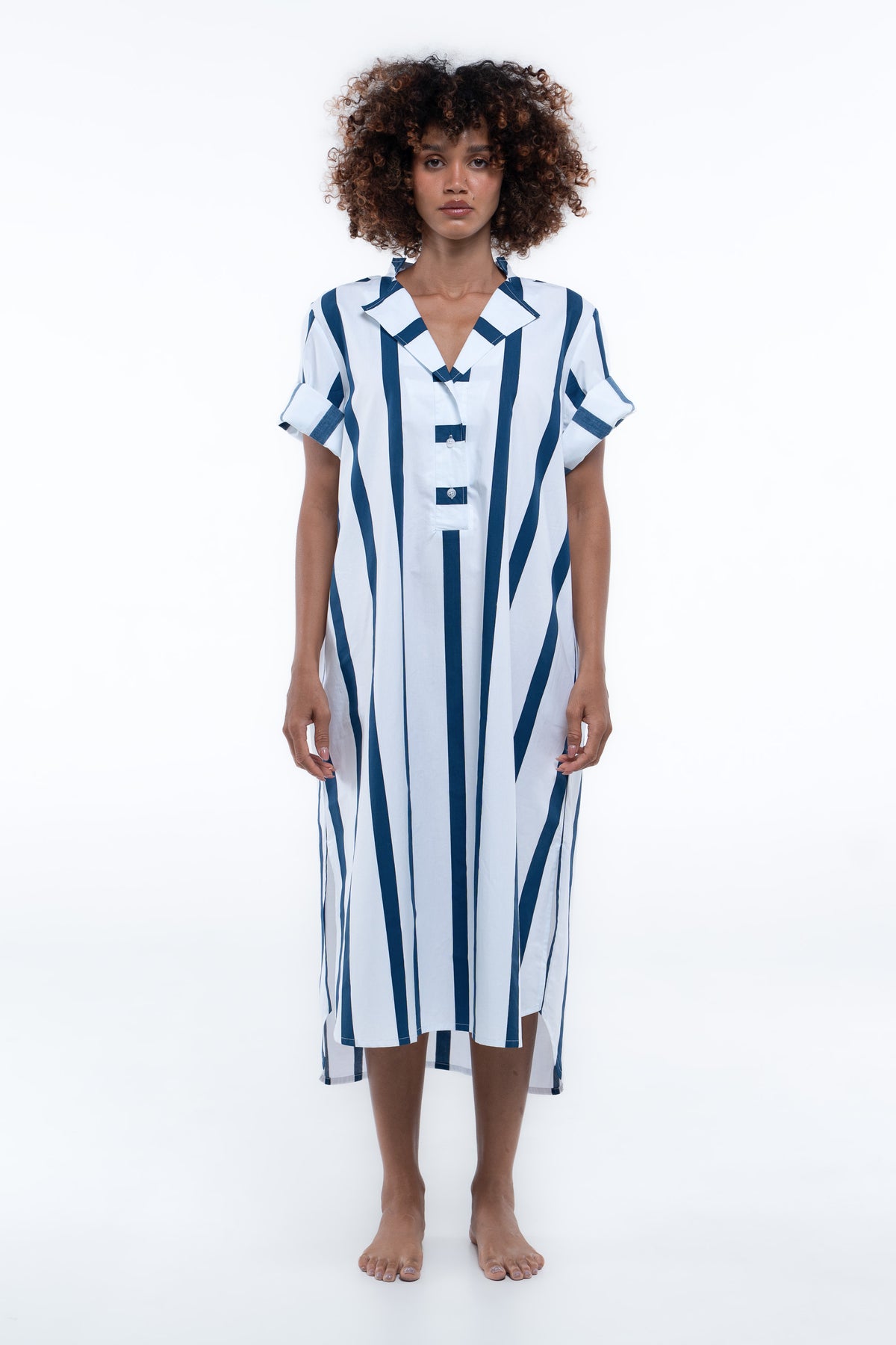 Cabana Dress - Nautical Navy