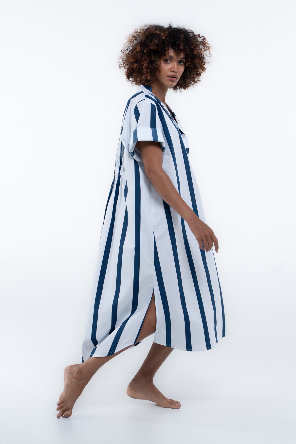 Cabana Dress - Nautical Navy