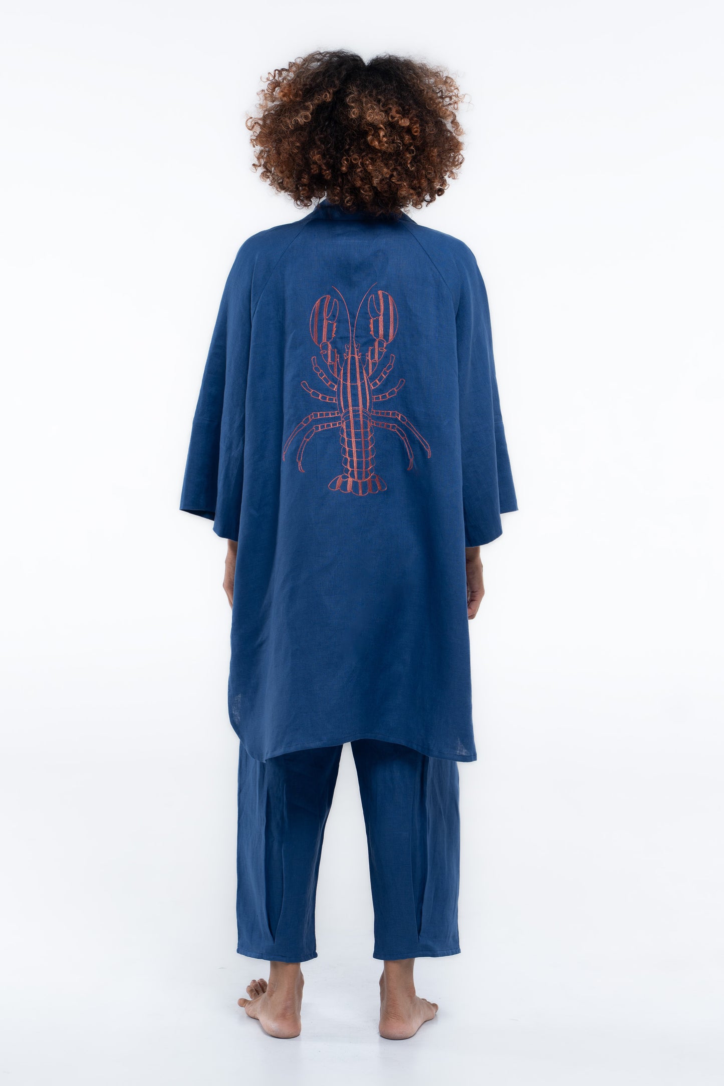 Oceanic Shirt - Embroidered Cajun Red Lobster 🦞