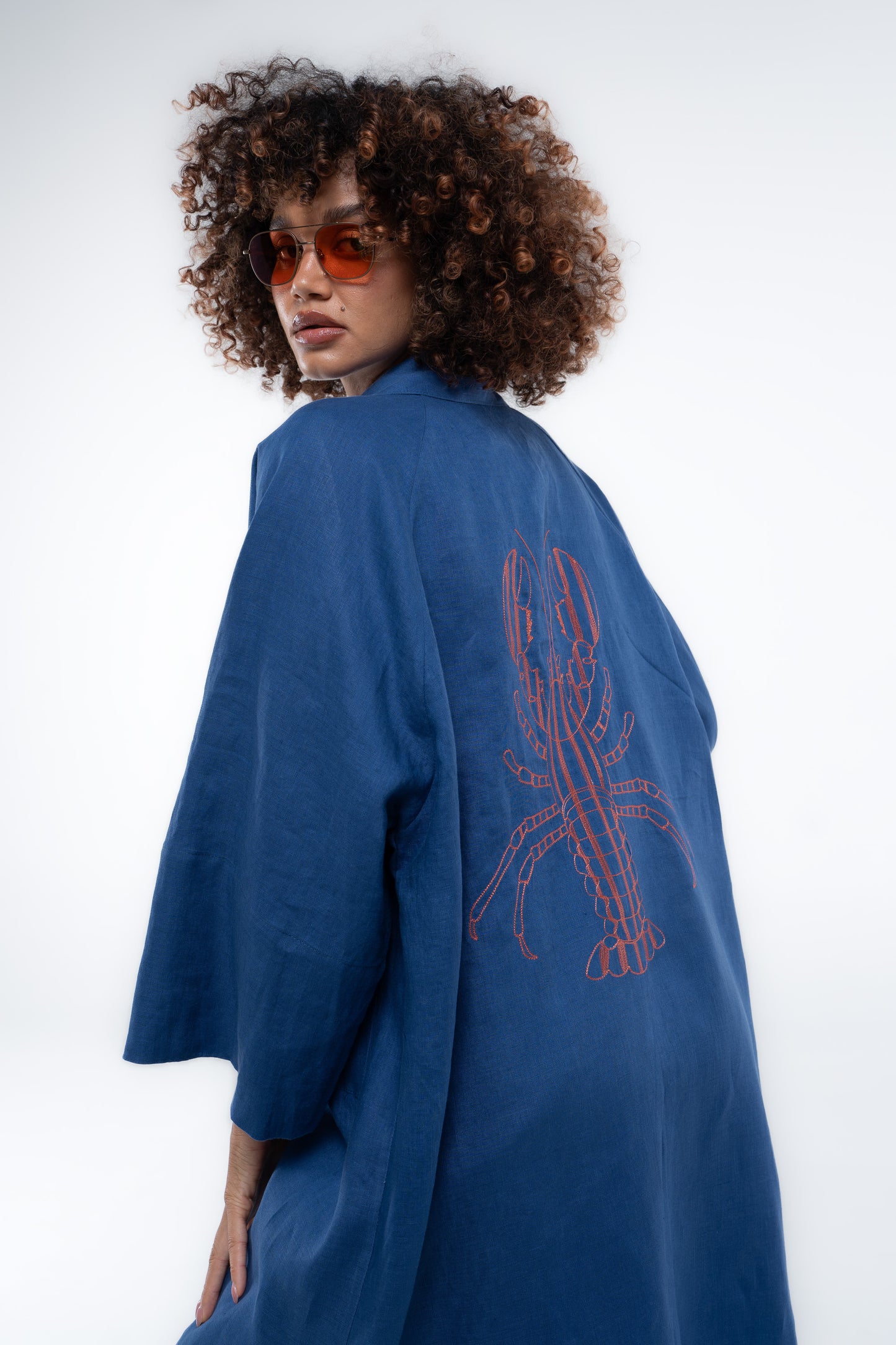 Oceanic Shirt - Embroidered Cajun Red Lobster 🦞